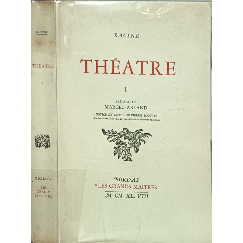 Theatre tome 1 - préface de marcel arland