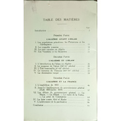 L'Algérie jusqu'à la Pénétration Saharienne
