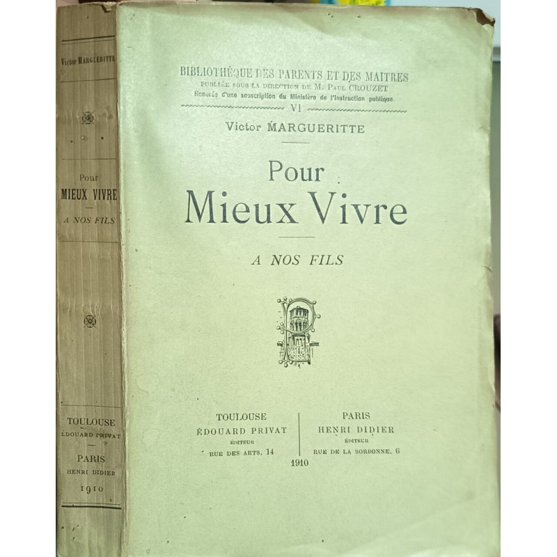 Pour Mieux Vivre - A nos fils