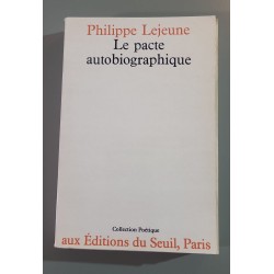Le pacte autobiographique