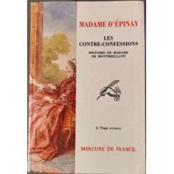 Les Contre-Confessions: Histoire de Madame de Montbrillant (Très...
