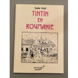 Tintin en Roumanie dédicassé par l'auteur
