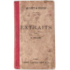 Extraits de Montaigne avec tablie bibliographique étude notes...
