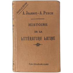 Histoire de la litterature latine