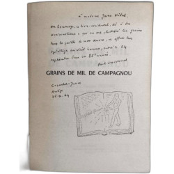 Grains de mil de Campagnou dédicacé par l'auteur