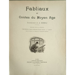 Fabliaux et contes du Moyen Âge illustrations de A.Robida