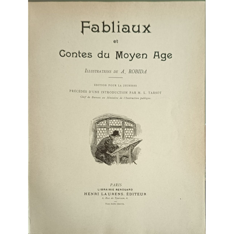Fabliaux et contes du Moyen Âge illustrations de A.Robida