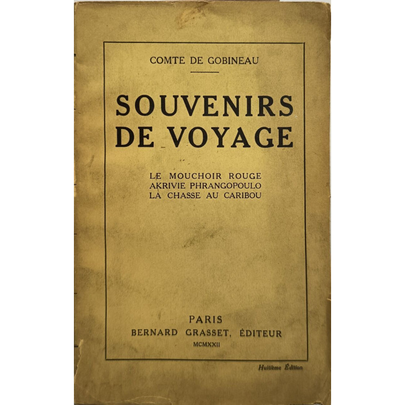 Souvenirs de voyage / le mouchoir rouge-akrivie phrangopoulo -la...