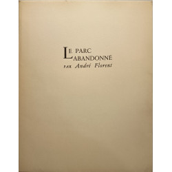 Le parc abandonné - dédicacé par l'auteur - exemplaire HC N°9