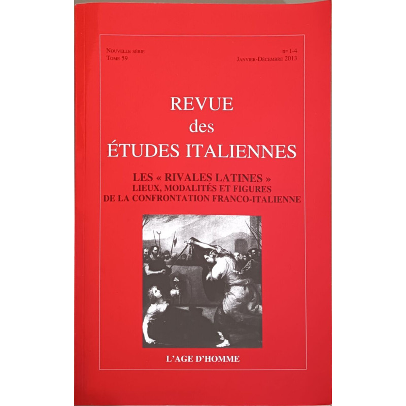 Revue des études italiennes : Ls rivales Latines