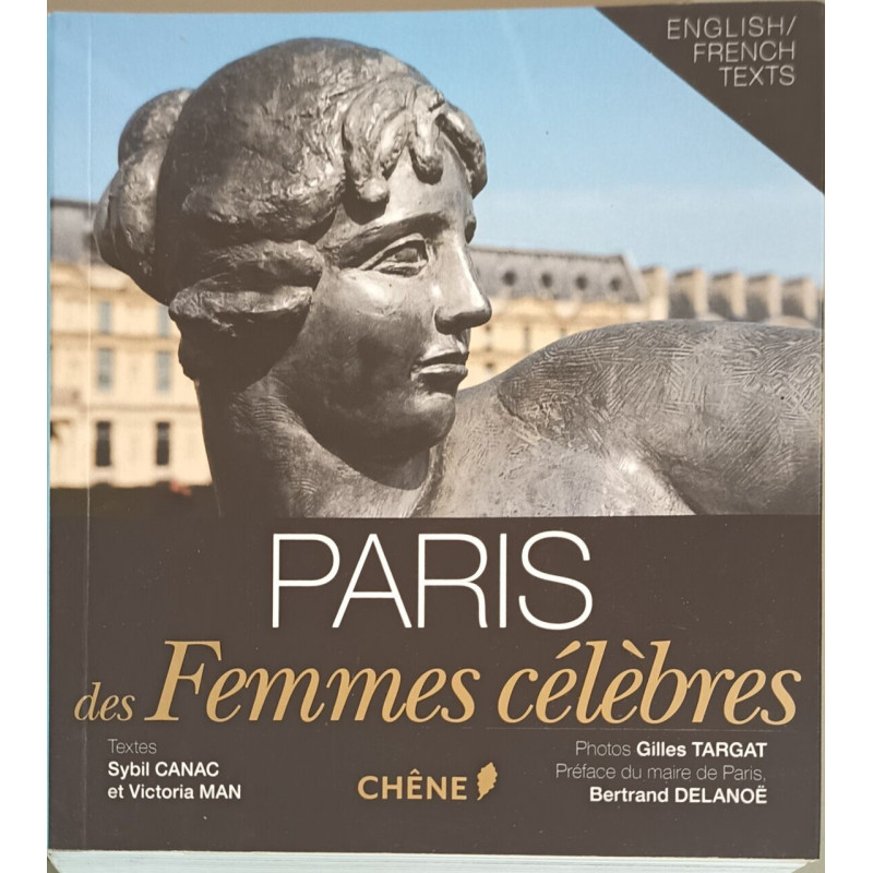 Paris des femmes célèbres ouvrage bilingue Anglais/Français