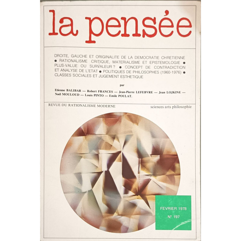 La pensée n°197