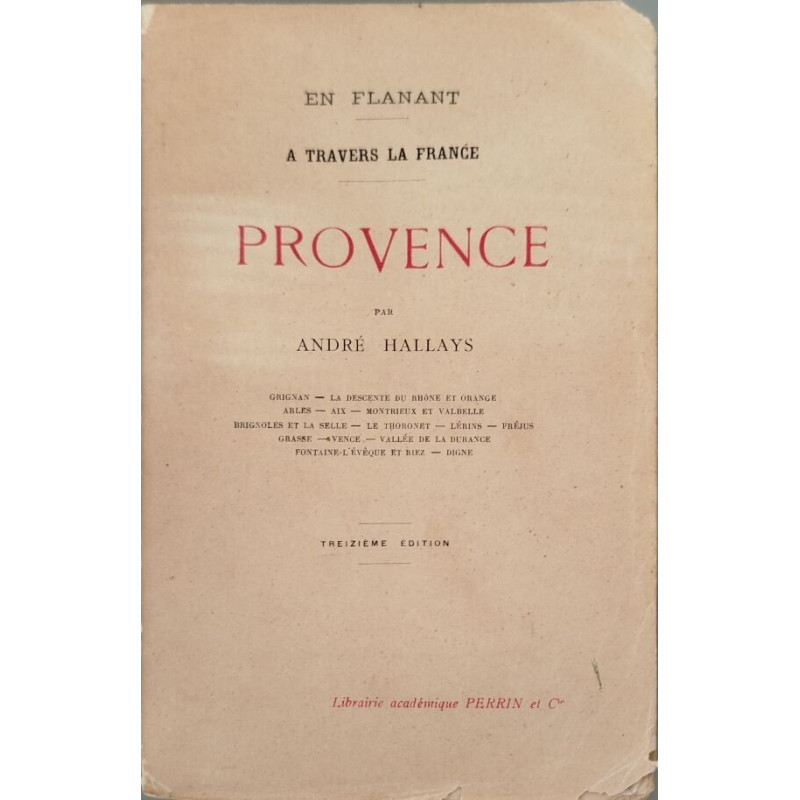 En flanant - a travers la france- Provence