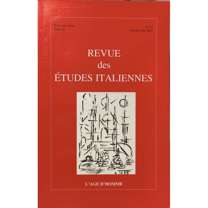 Revue des études italiennes