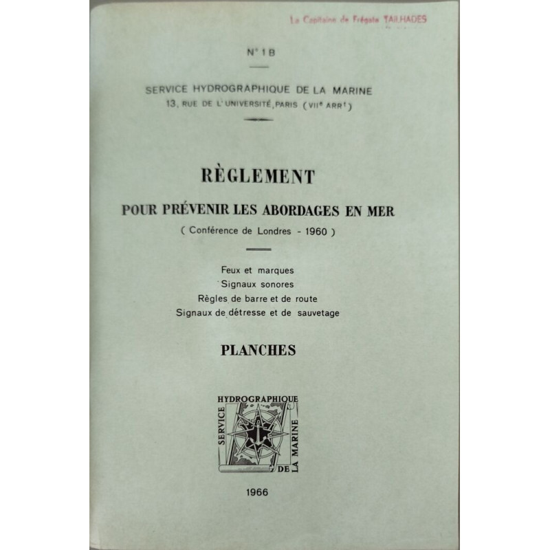 Règlement pour prévenir les abordages en mer