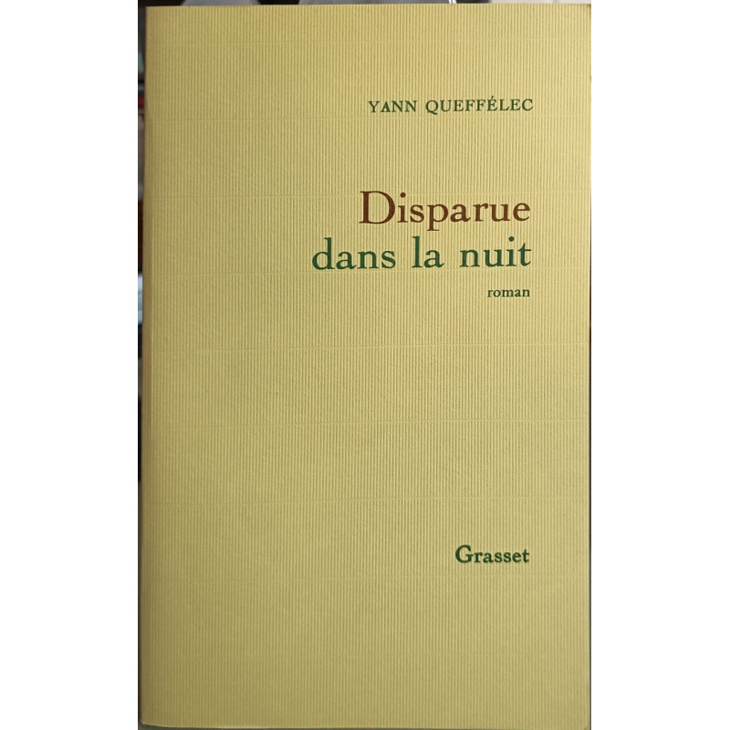 Disparue dans la nuit