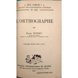 L'orthographe