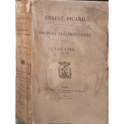 Discours parlementaires. Les cinq 1861-1863