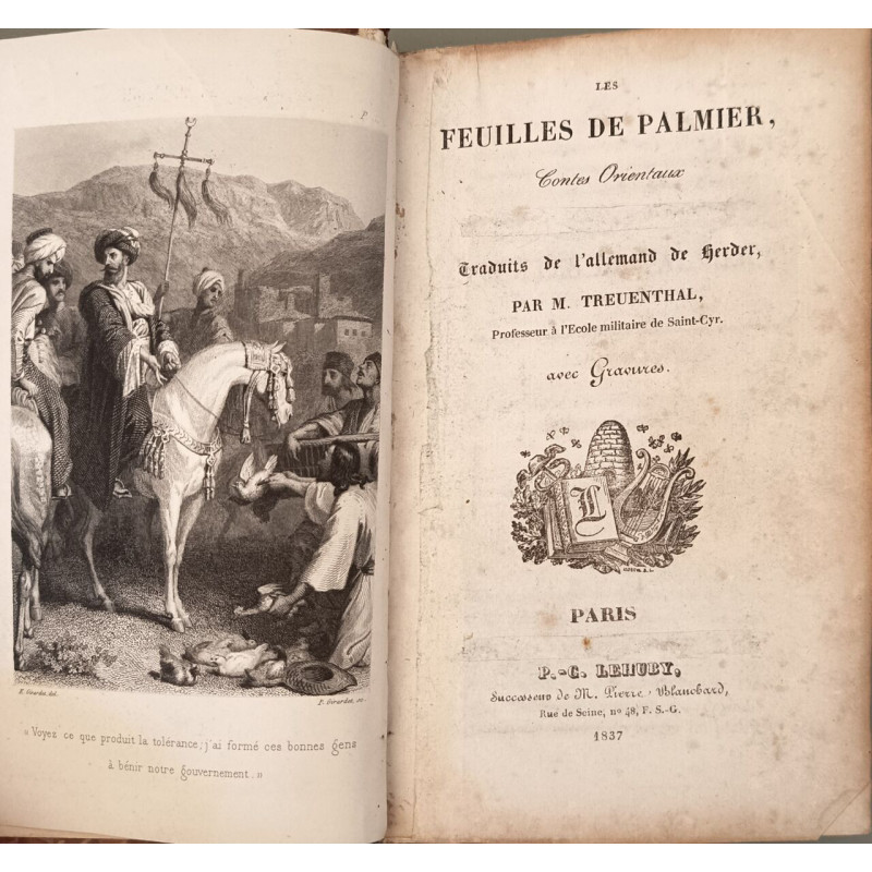 Les feuilles de palmier contes orientaux