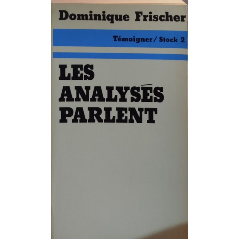 Les analyses parlent