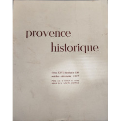 Provence historique n° 110