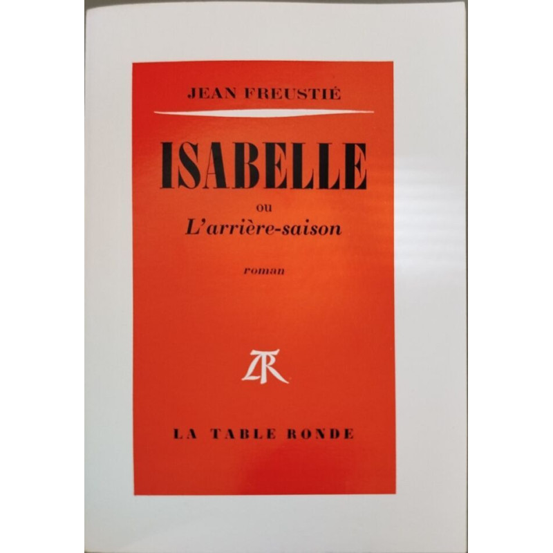 Isabelle ou L'arrière-saison