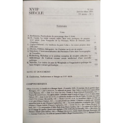 Revue XVII ° siecle n° 210
