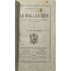 Le Mal et Le Bien - tableau de l'histoire universelle du monde...