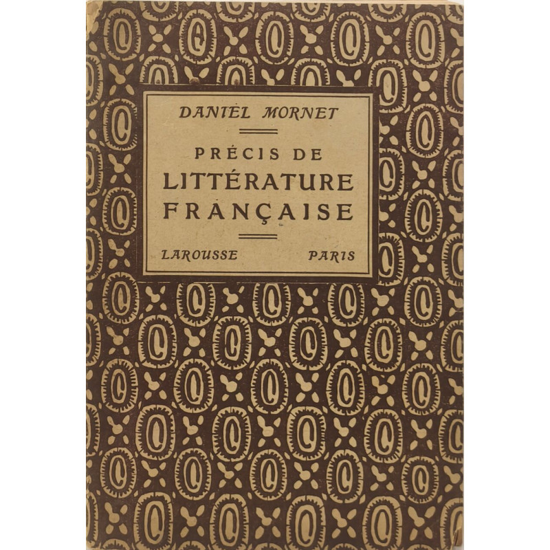 Précis de littérature française