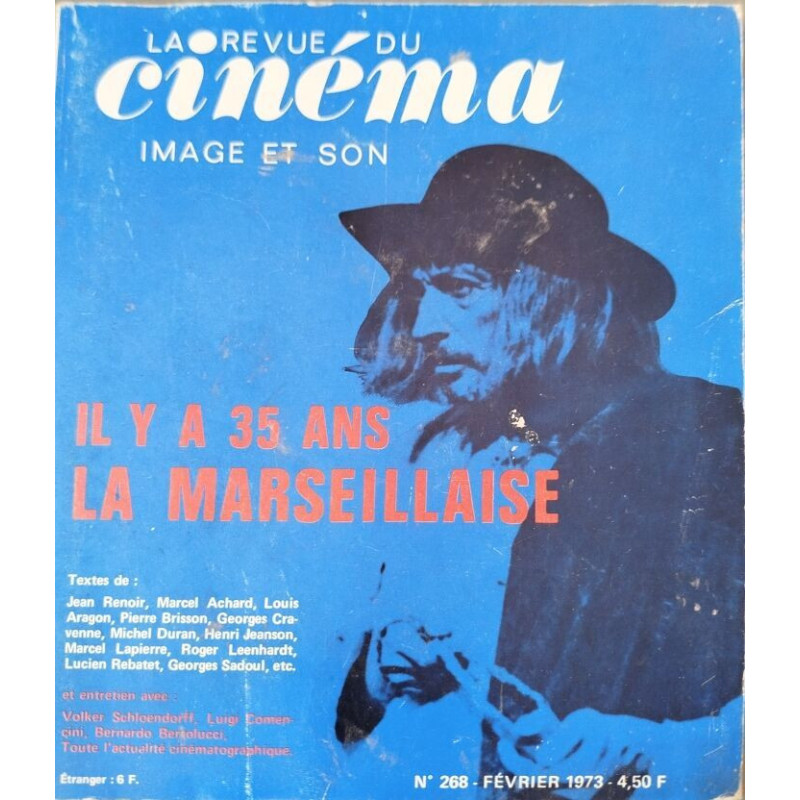 La Revue du Cinéma Image et Son n° 268 / il y a 35 ans la marseillaise