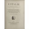 L'Italie - 243 gravures et 5 cartes ( non daté - circa 1908 )