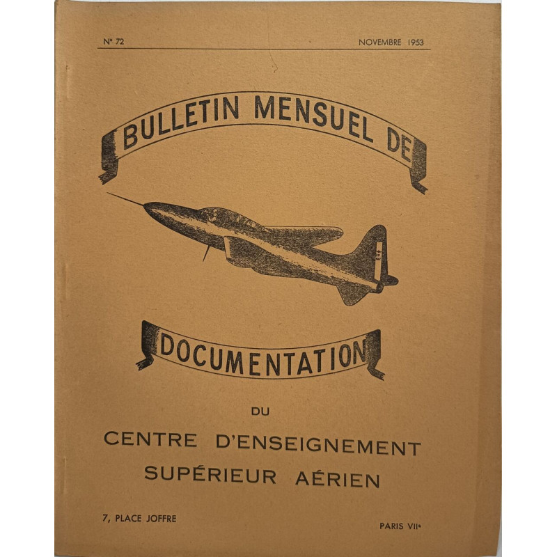 Bulletin mensuel de documentation du Centre d'Enseignement...