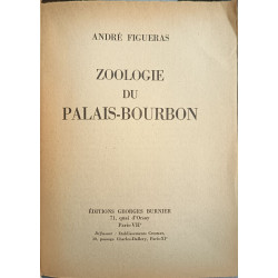 Zoologie du Palais-Bourbon