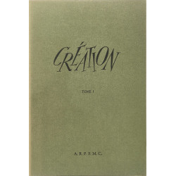 Création - tome 1