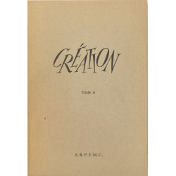 Création - Tome 2 (revue littéraire)