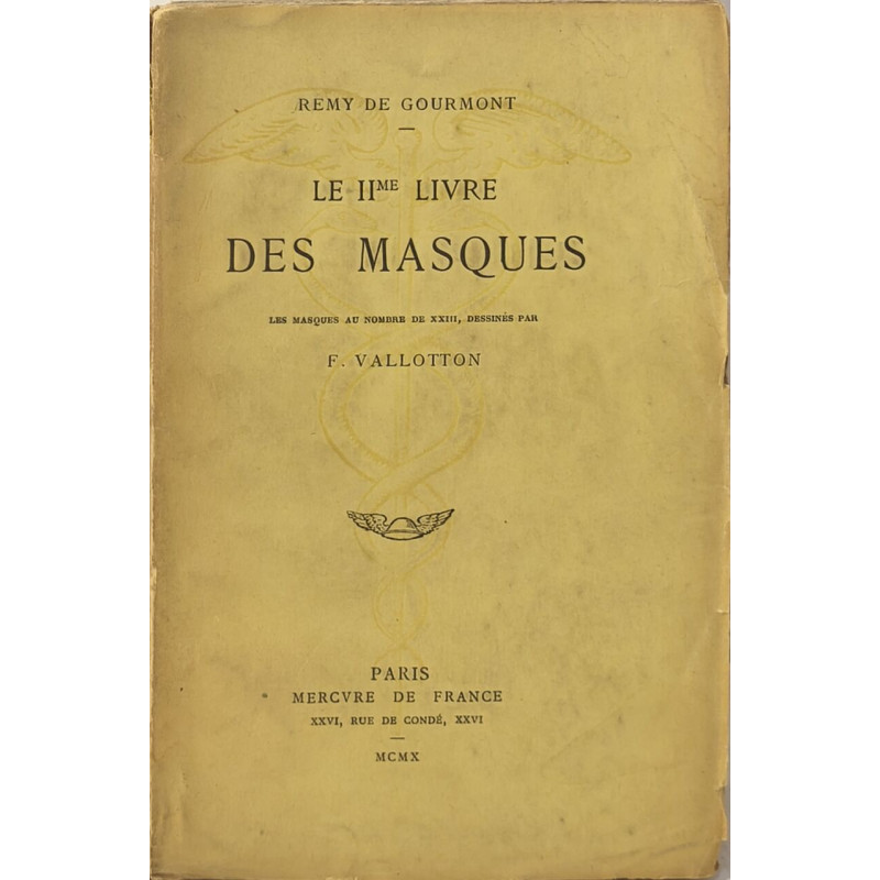 Le IIème Livre des Masques - les masques au nombre de XXIII...