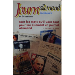 Journ'allemand. Vocabulaire En 26 Semaines Tous Les Mots Qu'il...