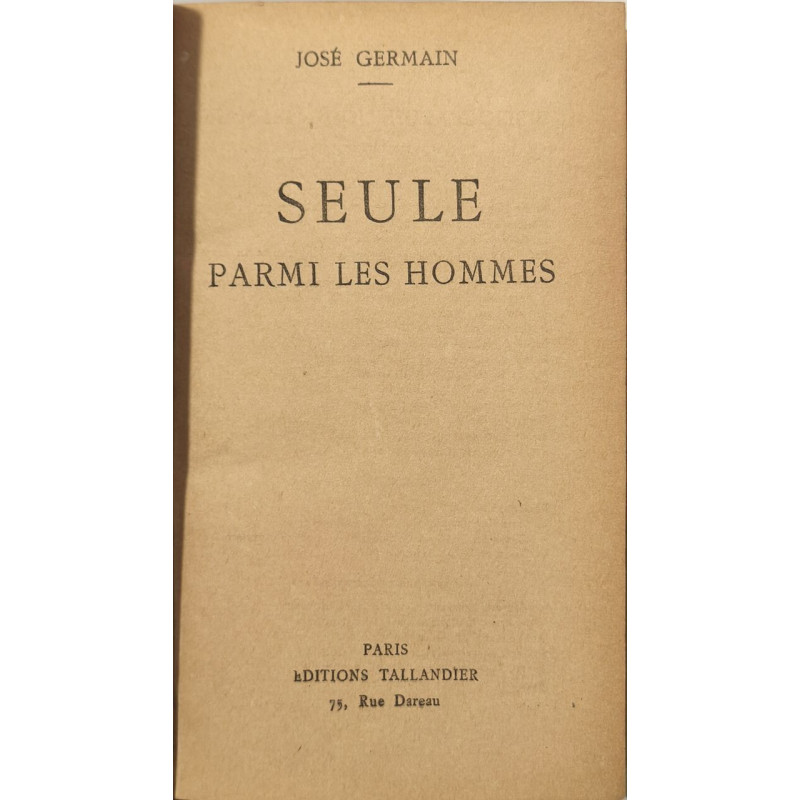 Seule parmi les hommes