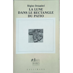 La lune dans le rectangle du patio