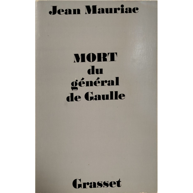 Mort du général de Gaulle