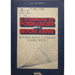 La détermination des poids d'acier dans le béton armé (dédicacé...