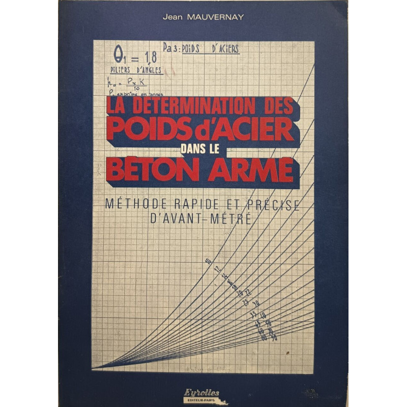 La détermination des poids d'acier dans le béton armé (dédicacé...