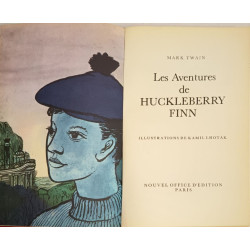 Les Aventures de Huckleberry Finn - illustrations de kamil lhotak)
