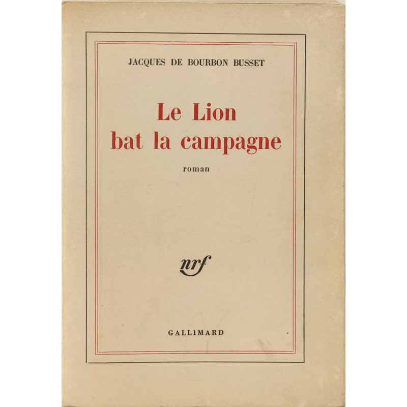 Le Lion bat la campagne