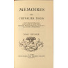 Mémoires du Chevalier d'Eon - tome 1 et 2