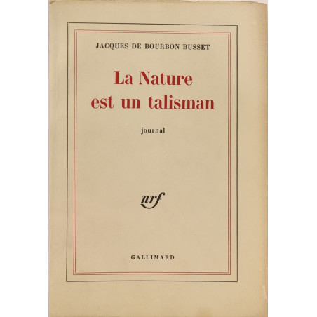 La Nature est un talisman