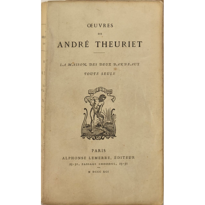 La Maison des deux barbeaux toute seule