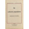 Les cultures populaires introduction et synhèse