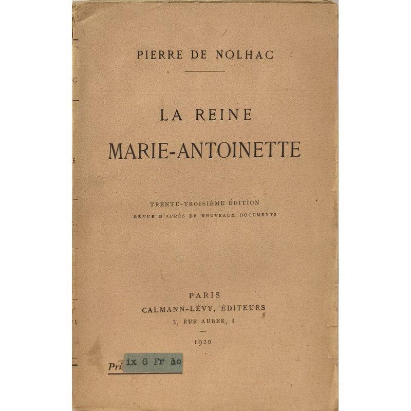 La Reine Marie-Antoinette