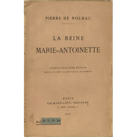La Reine Marie-Antoinette